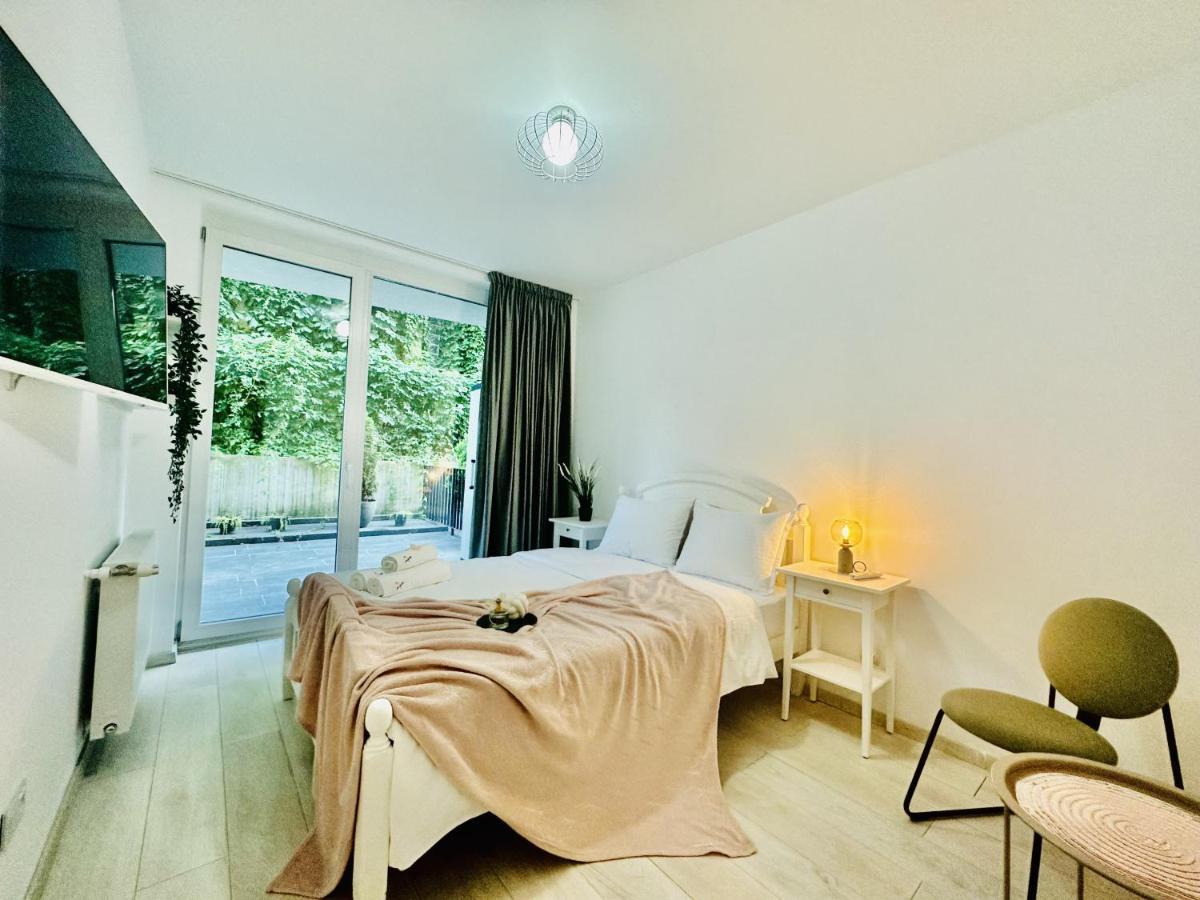 Palfi Apartment With Garden & Parking Kluž Exteriér fotografie